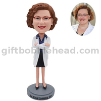 2021 Doctor Bobbleheads Custom From Photo Female Doctor Best Gift